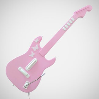 Pink Stratocaster guitar controller
