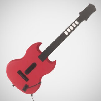Red cherry guitar controller